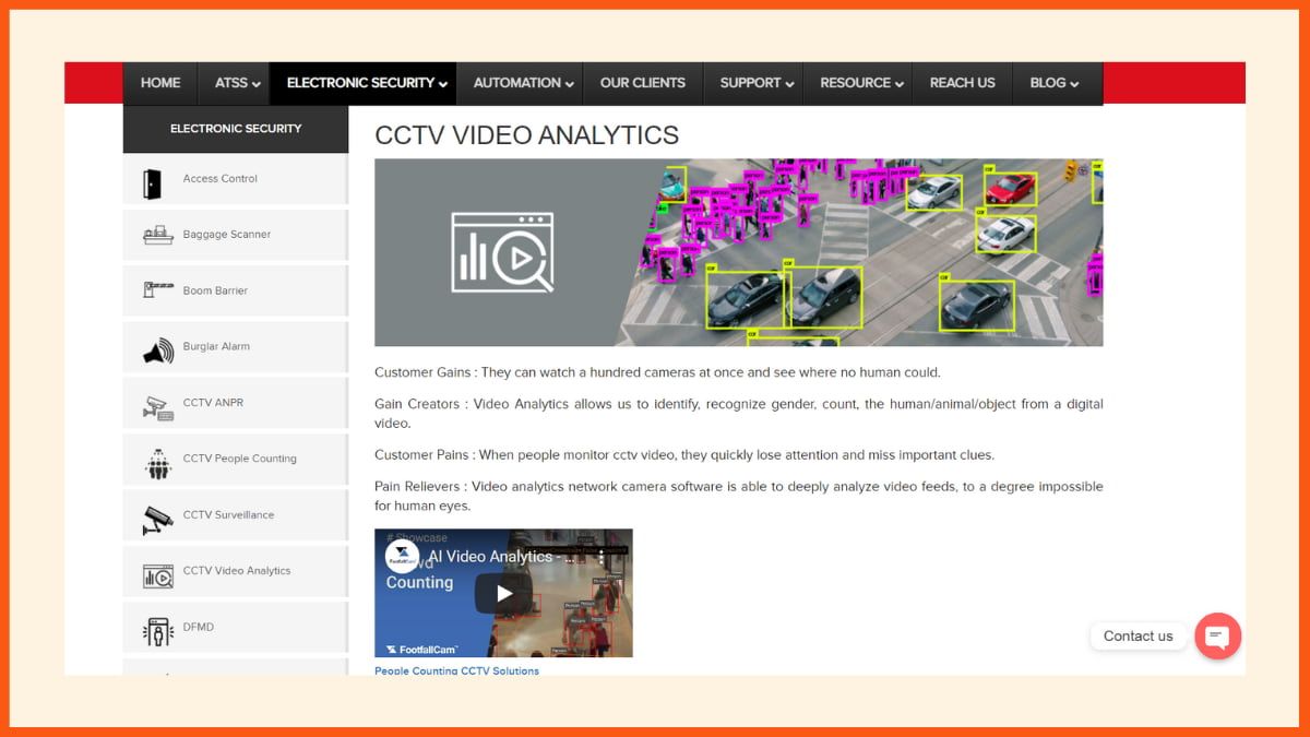 Active Total Security Systems - Principais empresas de análise de vídeo na Índia