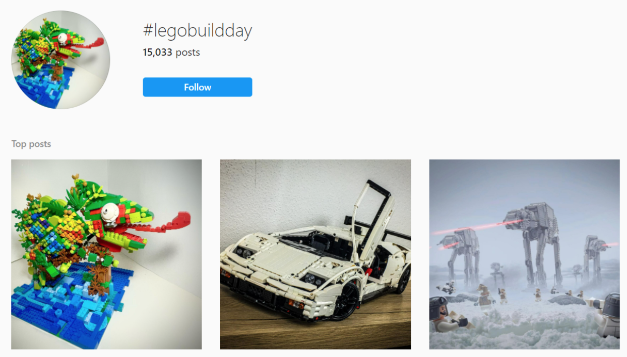 Campanha #LegoBuildDay UGC | Agência Vista