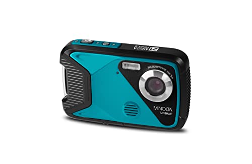 美能達 MN30WP 21 MP / 1080P 高清防水數碼相機（藍綠色）