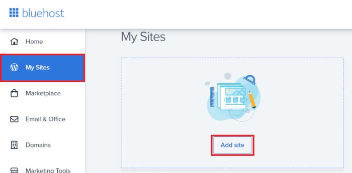Bluehost مواقعي