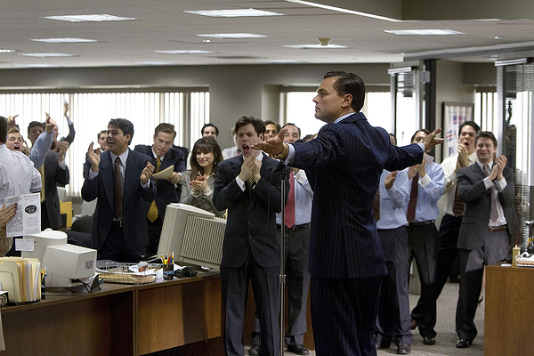 screencap del lupo di wall street