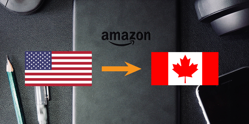 Amazon États-Unis vers Amazon Canada
