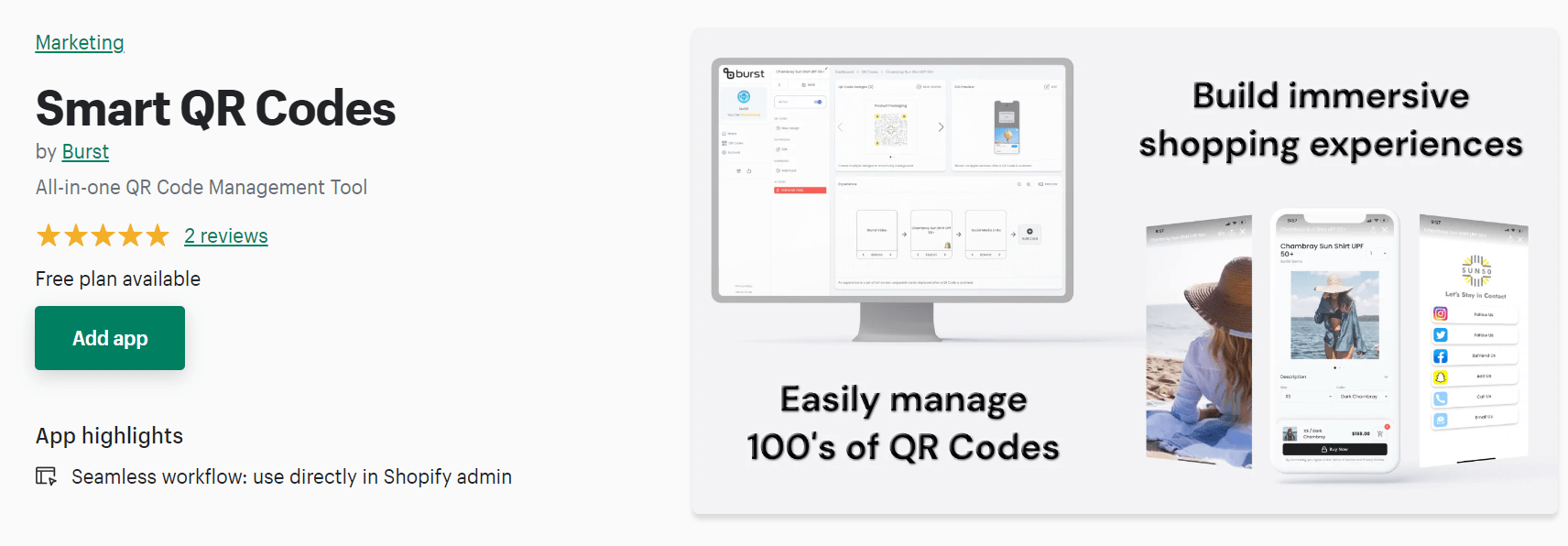 Shopify için en iyi QR Kodu oluşturucu