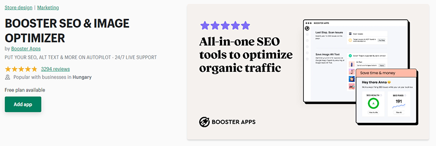 BOOSTER SEO & OTIMIZADOR DE IMAGEM BOOSTER SEO & IMAGE OPTIMIZER