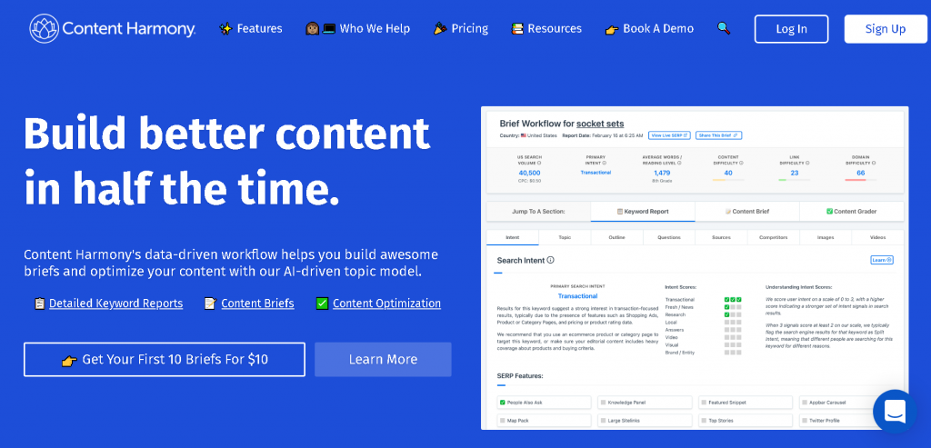 Harmonia de conteúdo Content Harmony