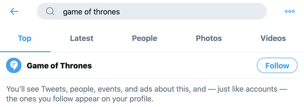 cum să caut pe Twitter