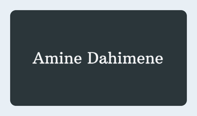 Amine Dahimène