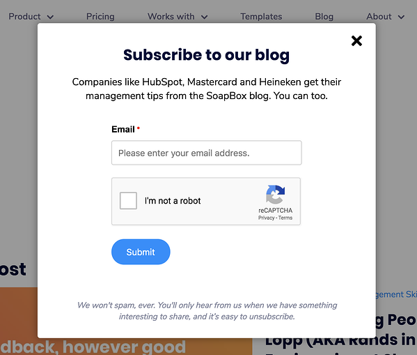 bloga freemium aboneliği
