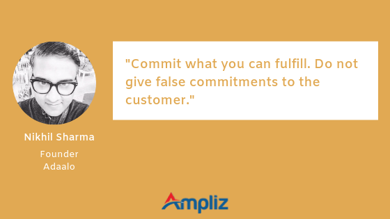 Nikhil Sharma, Fondatore, Adaalo