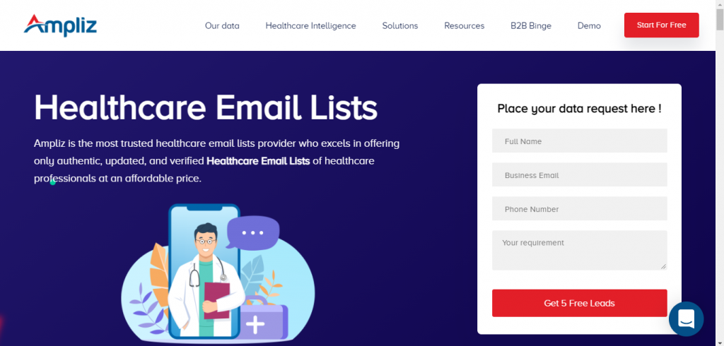Listes de diffusion des soins de santé aux États-Unis USA Healthcare Email Lists