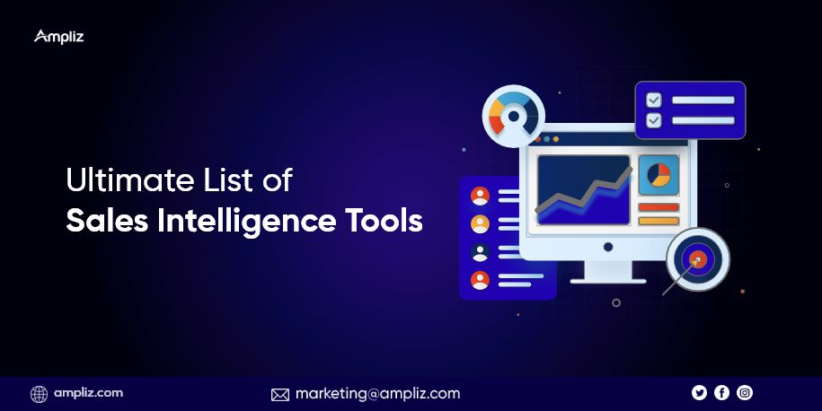 영업 인텔리전스 도구의 궁극적인 목록 Ultimate List of Sales Intelligence Tools