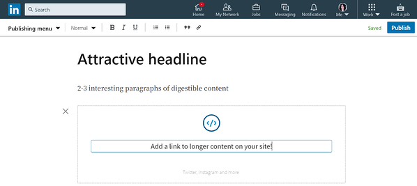 artigo do LinkedIn