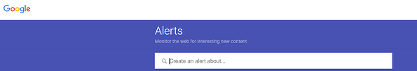 alert Google