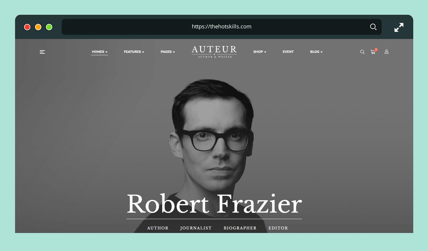 Auteur – Tema WordPress per autori
