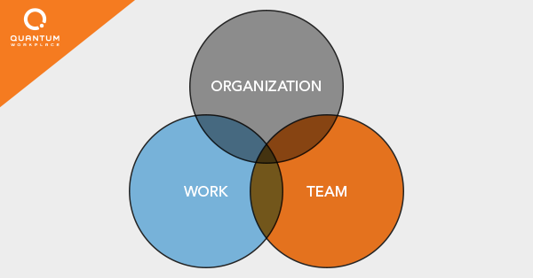 Modelo de Engajamento de Funcionários e9 da Quantum Workplace