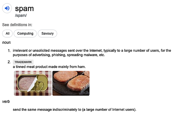 e-mail di spam