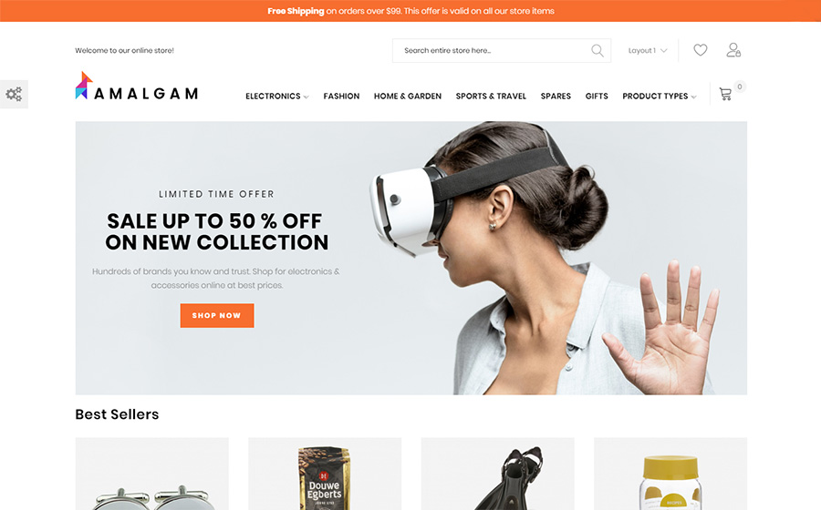 Amalgama - Tema Magento al por mayor | Blog de MageWorx