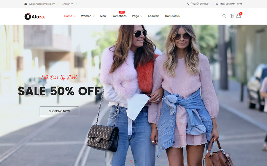 Aloza - Tema Responsive Fashion 2 Magento | Blog de MageWorx