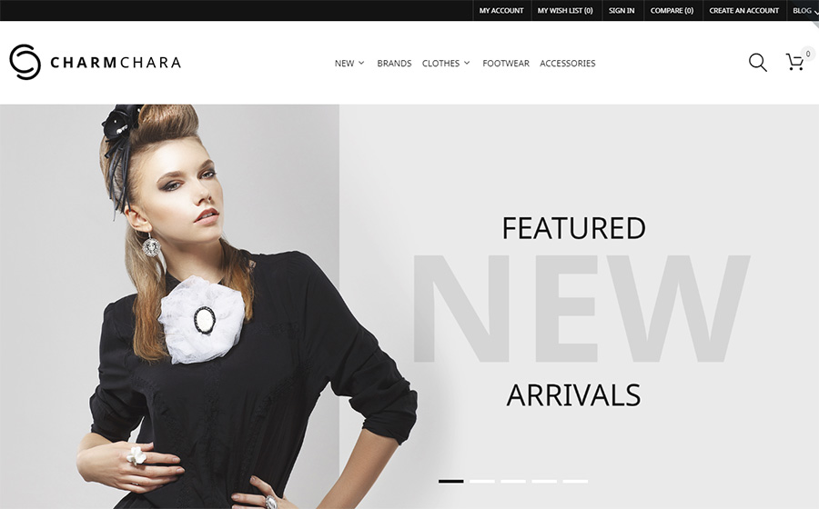 CharmChara - Tema Magento para tienda de moda | Blog de MageWorx