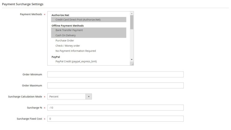 ส่วนขยายพิเศษและค่าธรรมเนียมการชำระเงิน 10 อันดับแรกของ Magento 2 | บล็อก MageWorx