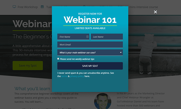 munculan untuk webinar