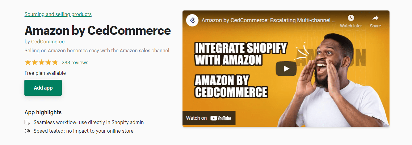 CedCommerce 的亞馬遜