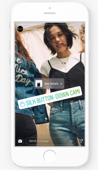 instagram alışveriş yapılabilir reklamlar