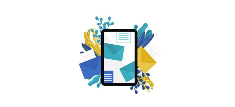 ニュースレターのイラスト