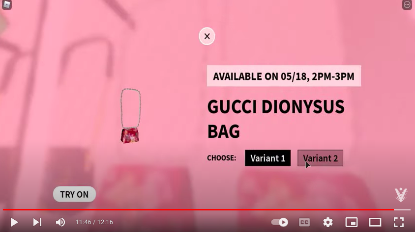 Gucci-Garten-Ereignis | YouTube.com