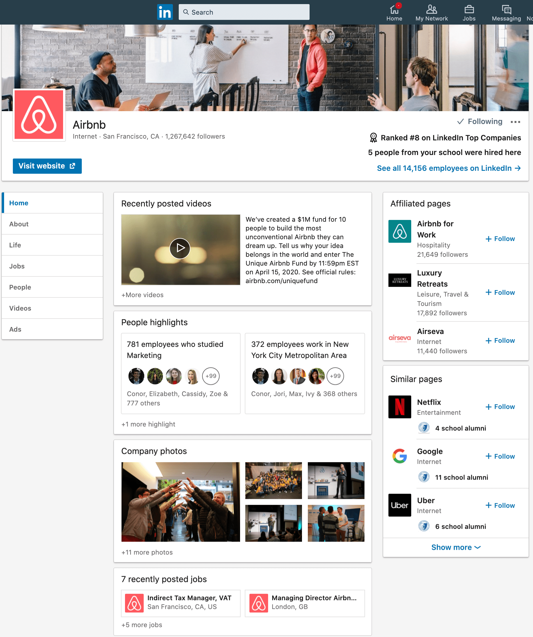 Airbnb 概览 领英