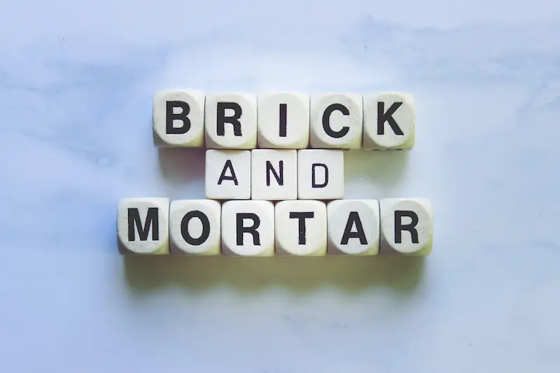 marketing de magazine de cărămidă și mortar