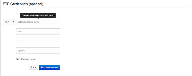 datafeedwatch-ftp-paramètres
