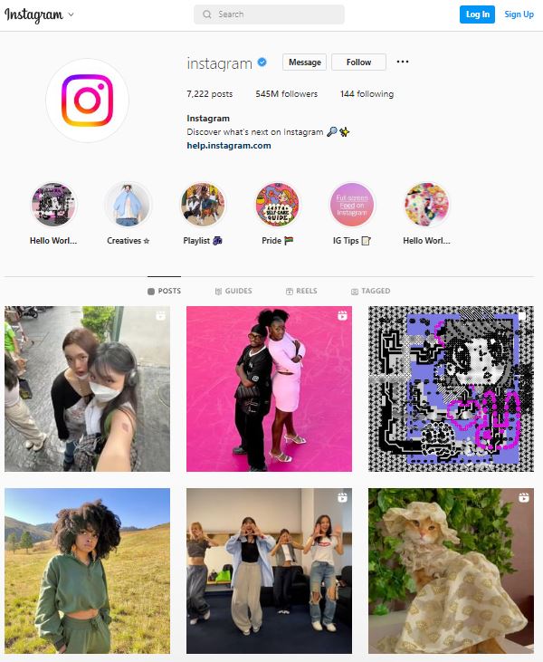 Instagram 布局 - 小型企业的社交媒体