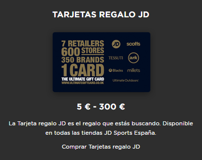 Offre des cartes cadeaux