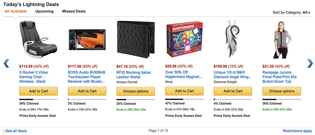 senso de urgência amazon