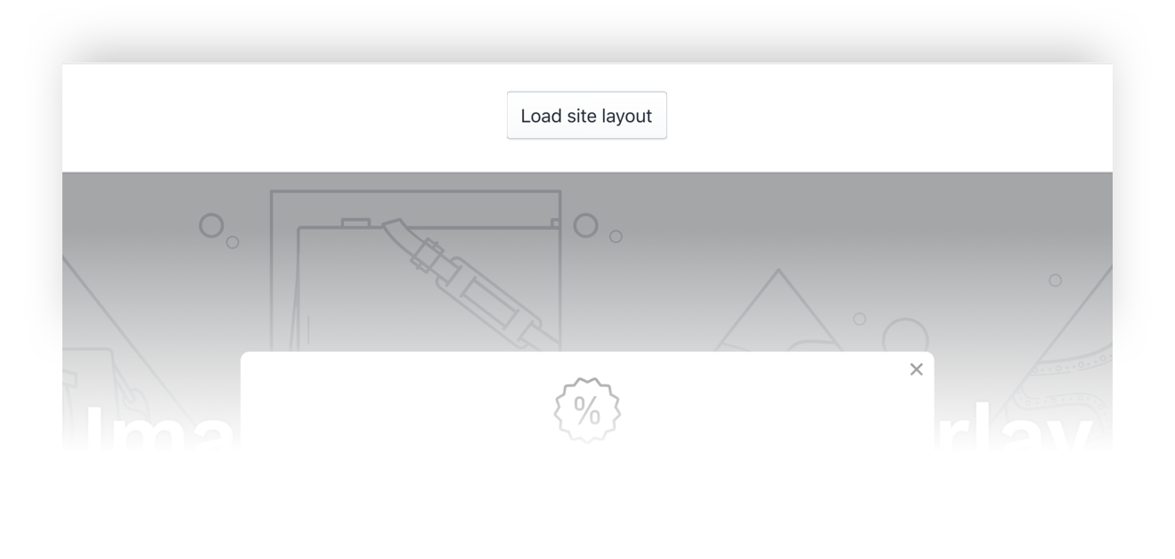 SMSBump 注册表单 Live Shopify 网站设计预览