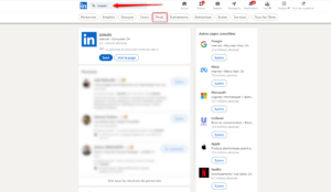 الوصول إلى العملاء المحتملين عبر الإنترنت LinkedIn