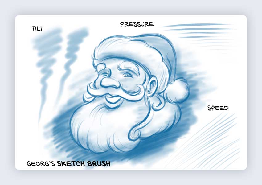 Procreate用の7つの無料スケッチブラシ