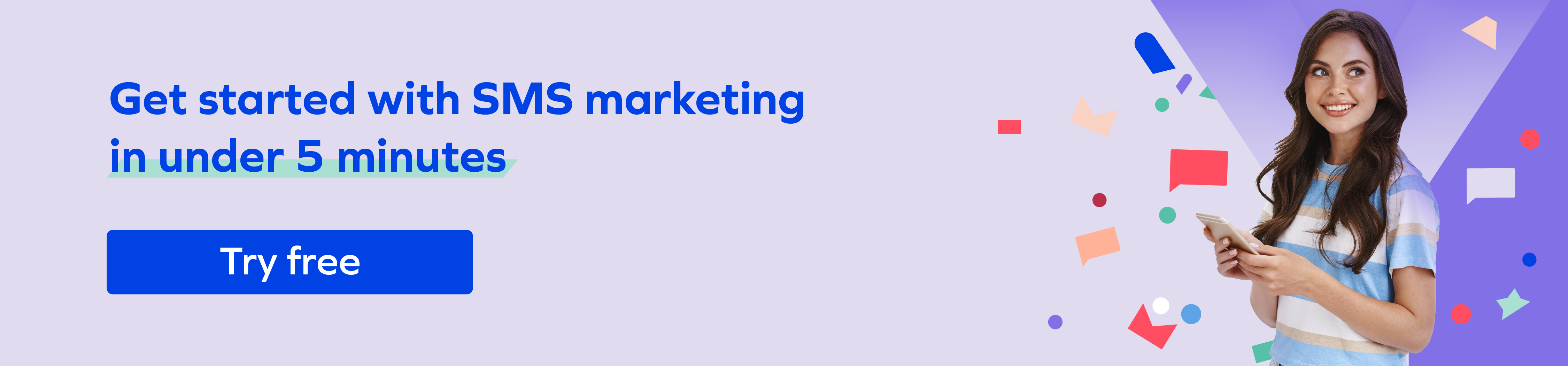 Szablon marketingu SMS