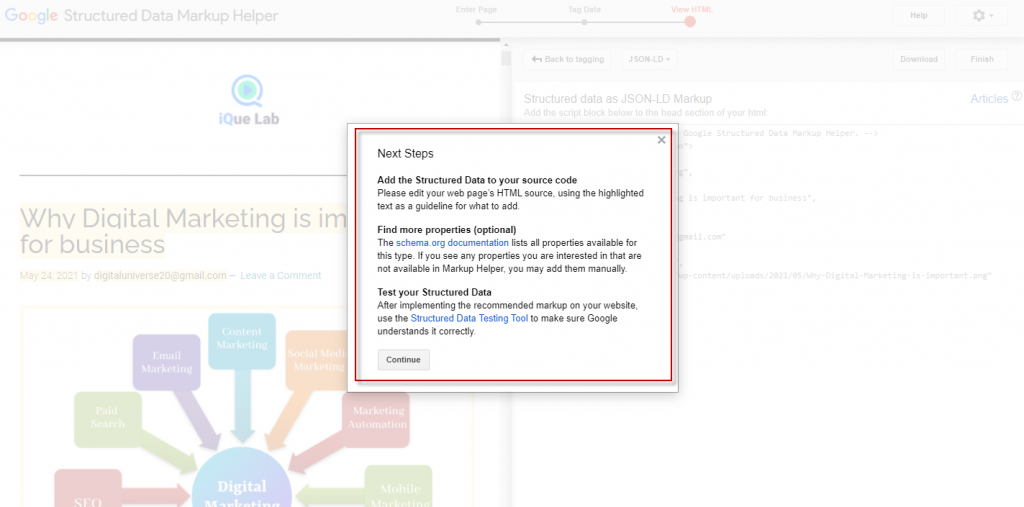 how to add Schema Markup