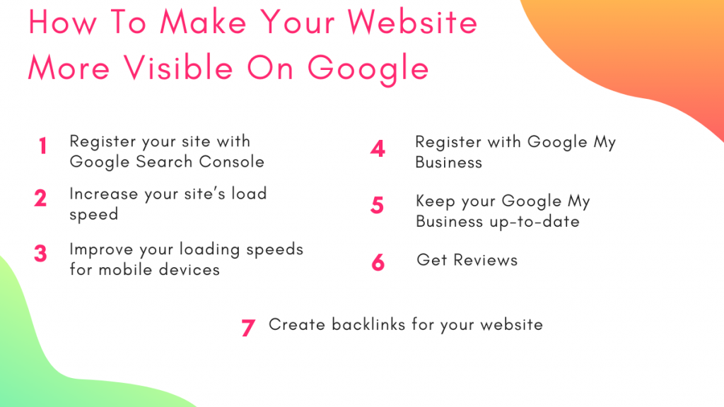 How To Make Your Website More Visible On Google