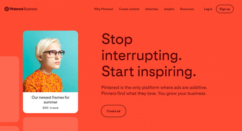 business pinterest
