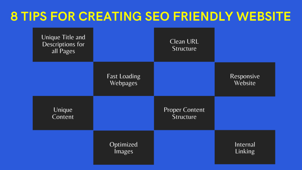 8 Tips for Creating SEO Friendly Website