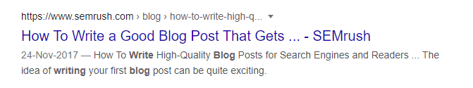 Truncated Title Tags