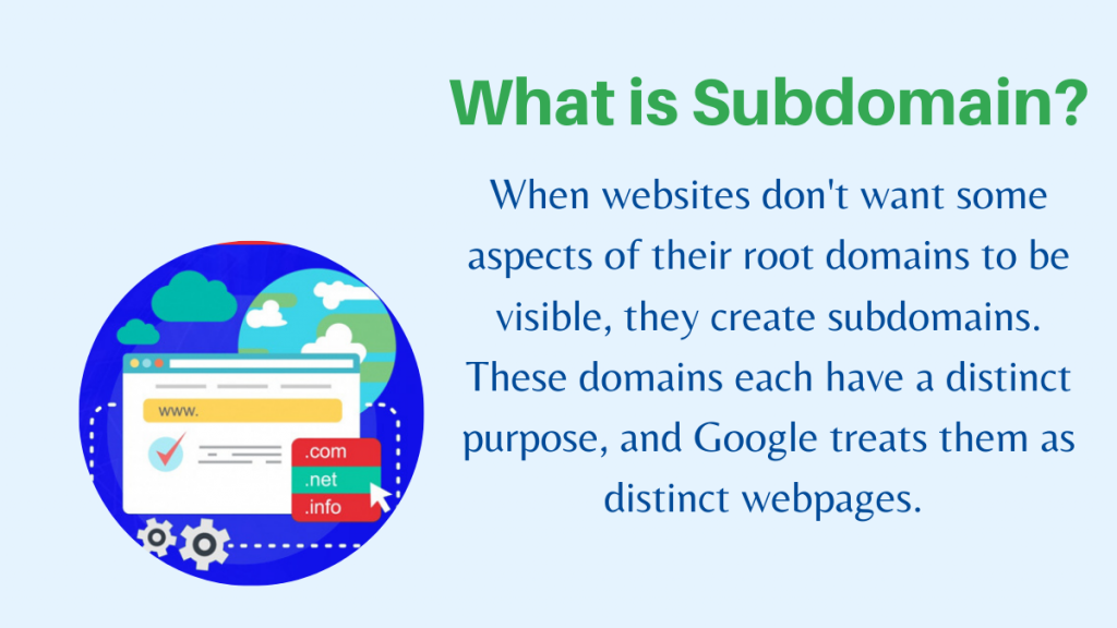 What is Subdomain