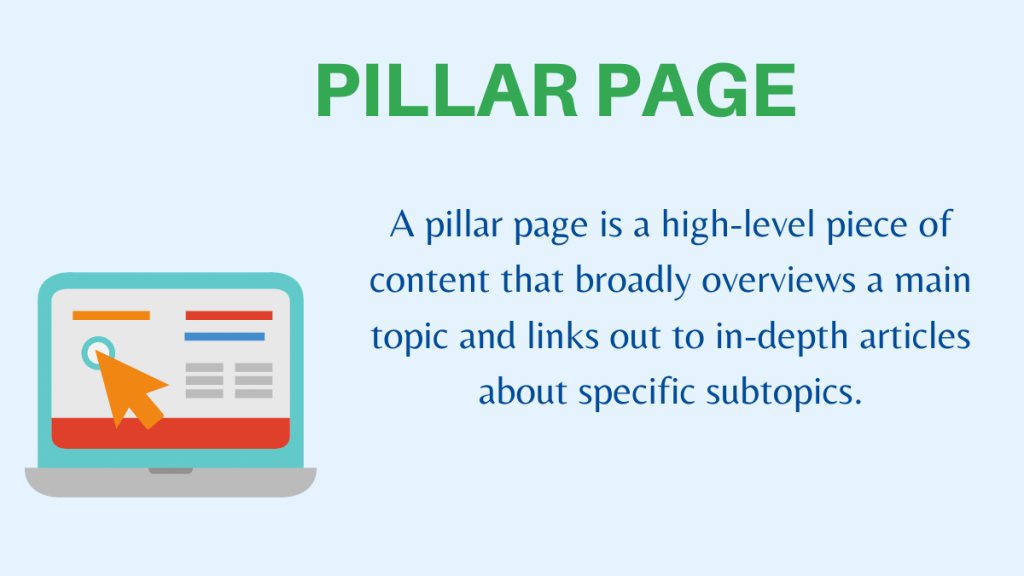what is a pillar page