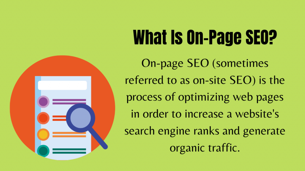 on page seo