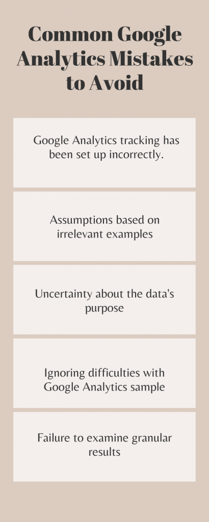 Common Google Analytics Mistakes to Avoid