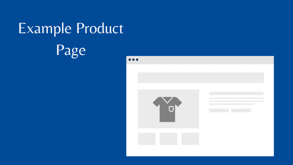 example product page