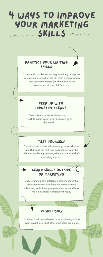 4 Ways To Improve Your Marketing Skills